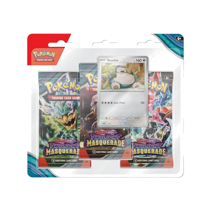 Pokémon TCG Scarlet & Violet—Twilight Masquerade 3-Pack Blister