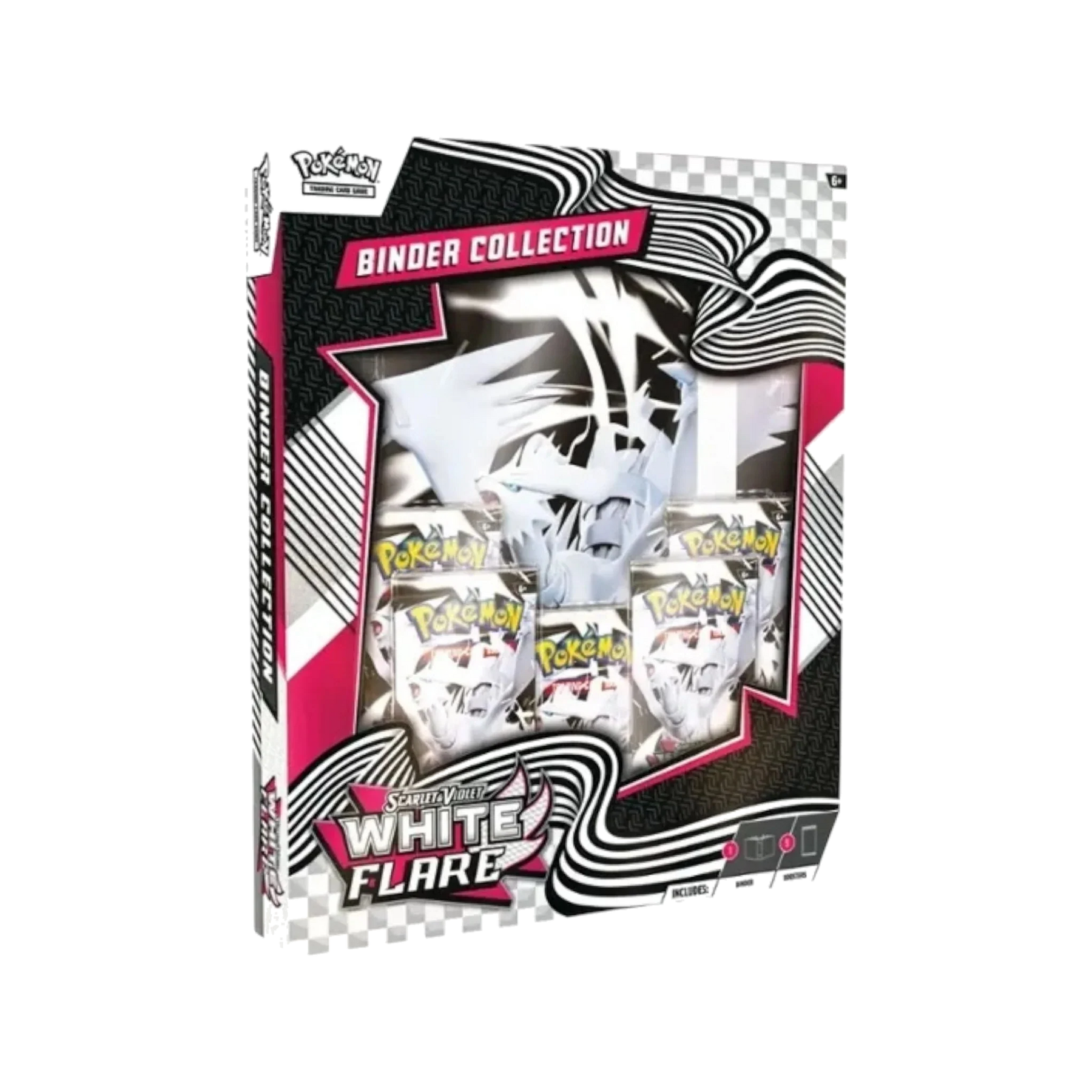 Pokémon TCG Scarlet & Violet—White Flare Binder Collection