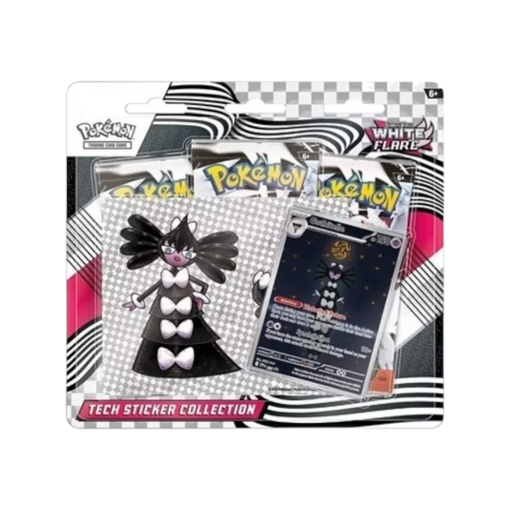 Pokémon TCG White Flare Tech Sticker Collection – 3 Packs