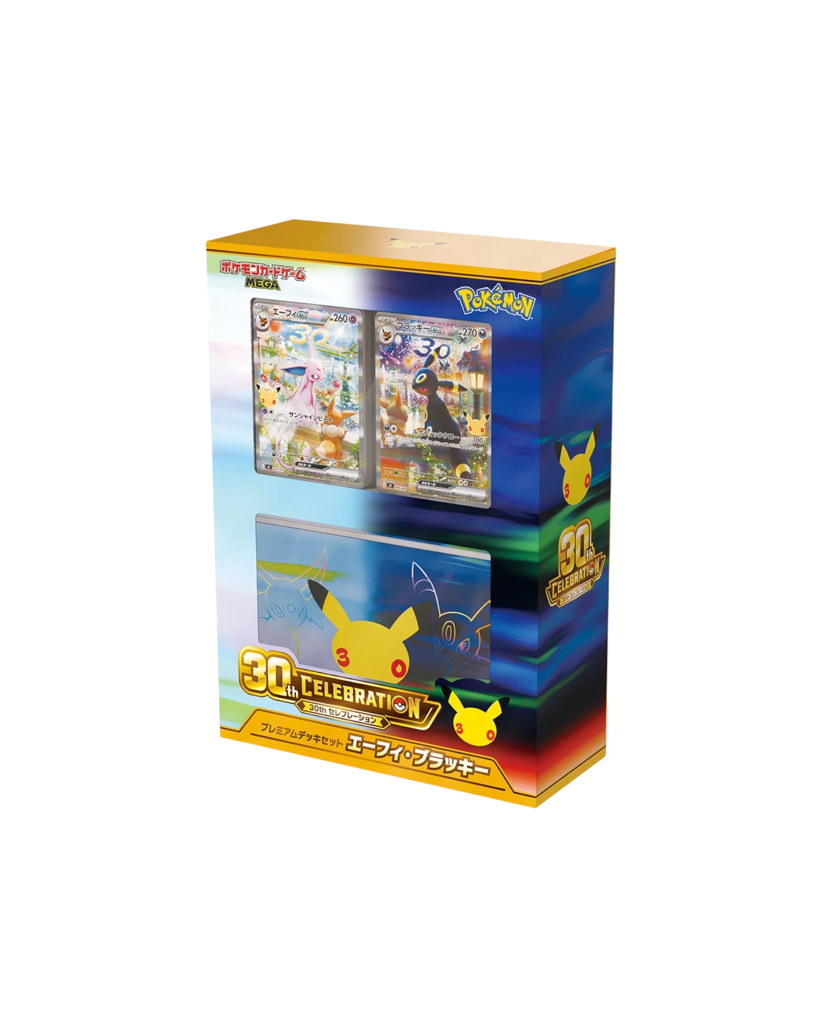 Pokémon TCG: 30th Celebration Premium Deck Set Espeon & Umbreon - Japanese
