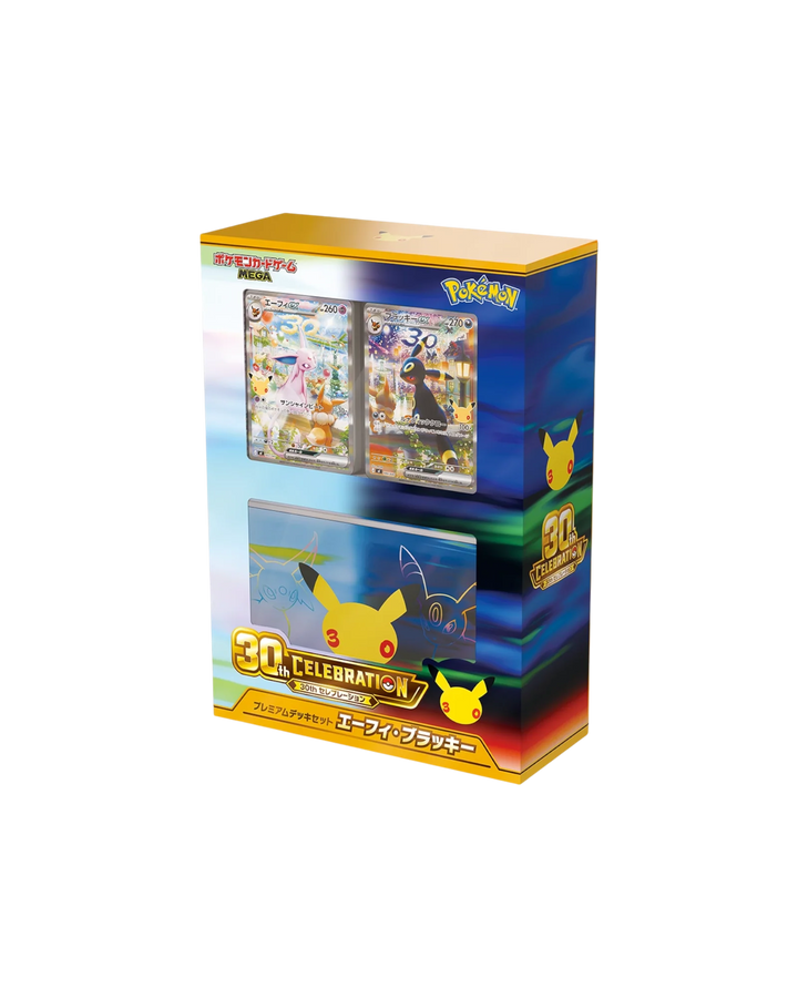 Pokémon TCG: 30th Celebration Premium Deck Set Espeon & Umbreon - Japanese