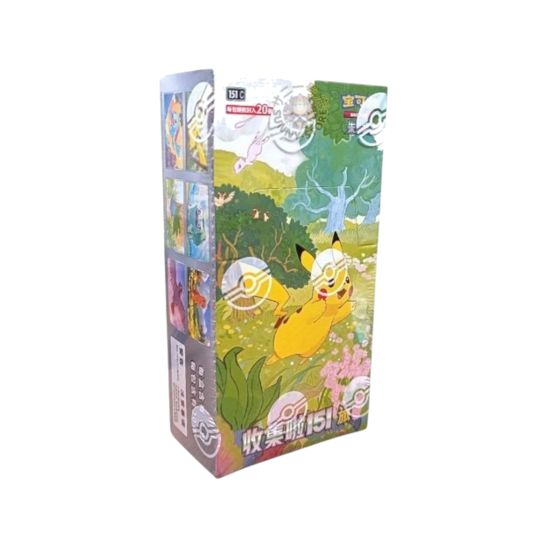 Pokémon TCG: Collect 151 Journey Jumbo Booster Box 151C - Simplified Chinese