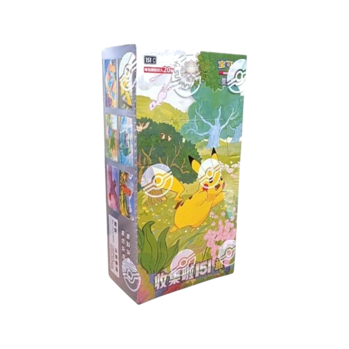 Pokémon TCG: Collect 151 Journey Jumbo Booster Box 151C - Simplified Chinese