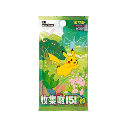 Pokémon TCG: Collect 151 Journey New Year Gift Box - Simplified Chinese