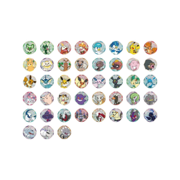 Pokémon TCG: Gem Pack Badge Set - Simplified Chinese