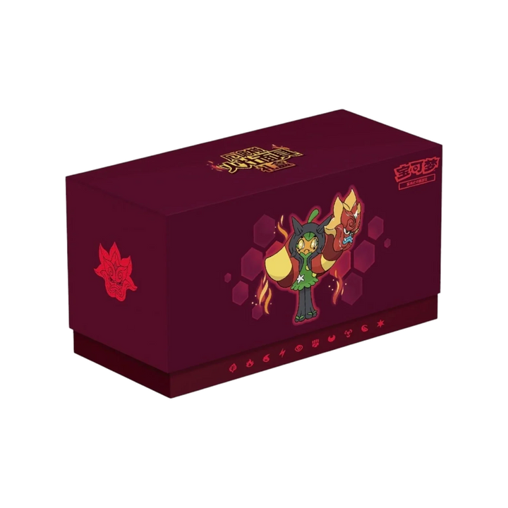 Pokémon TCG: Hearthflame Mask Ogerpon Gift Box - Simplified Chinese