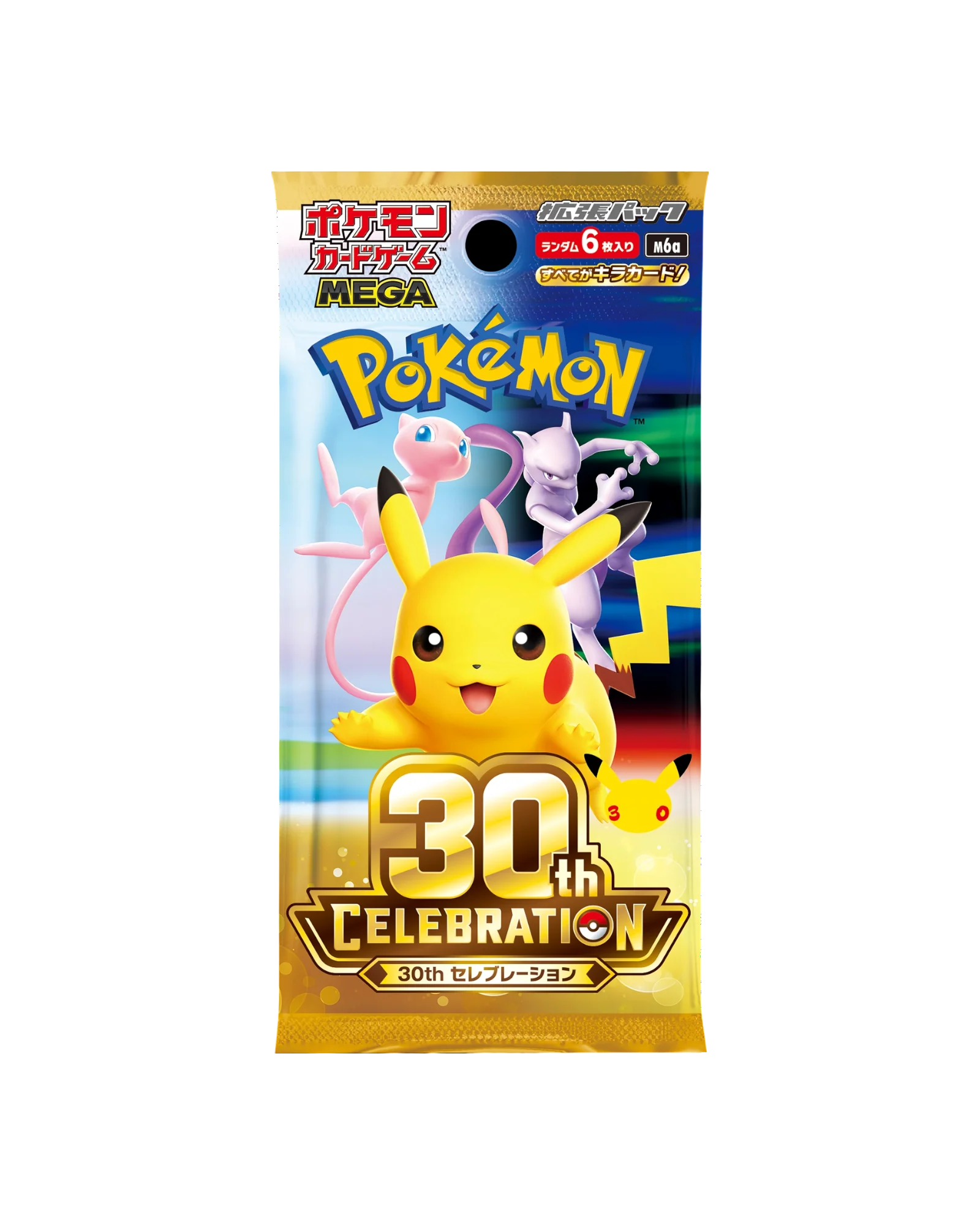 Pokémon TCG: MEGA - 30th Celebration Booster Box M6A - Japanese