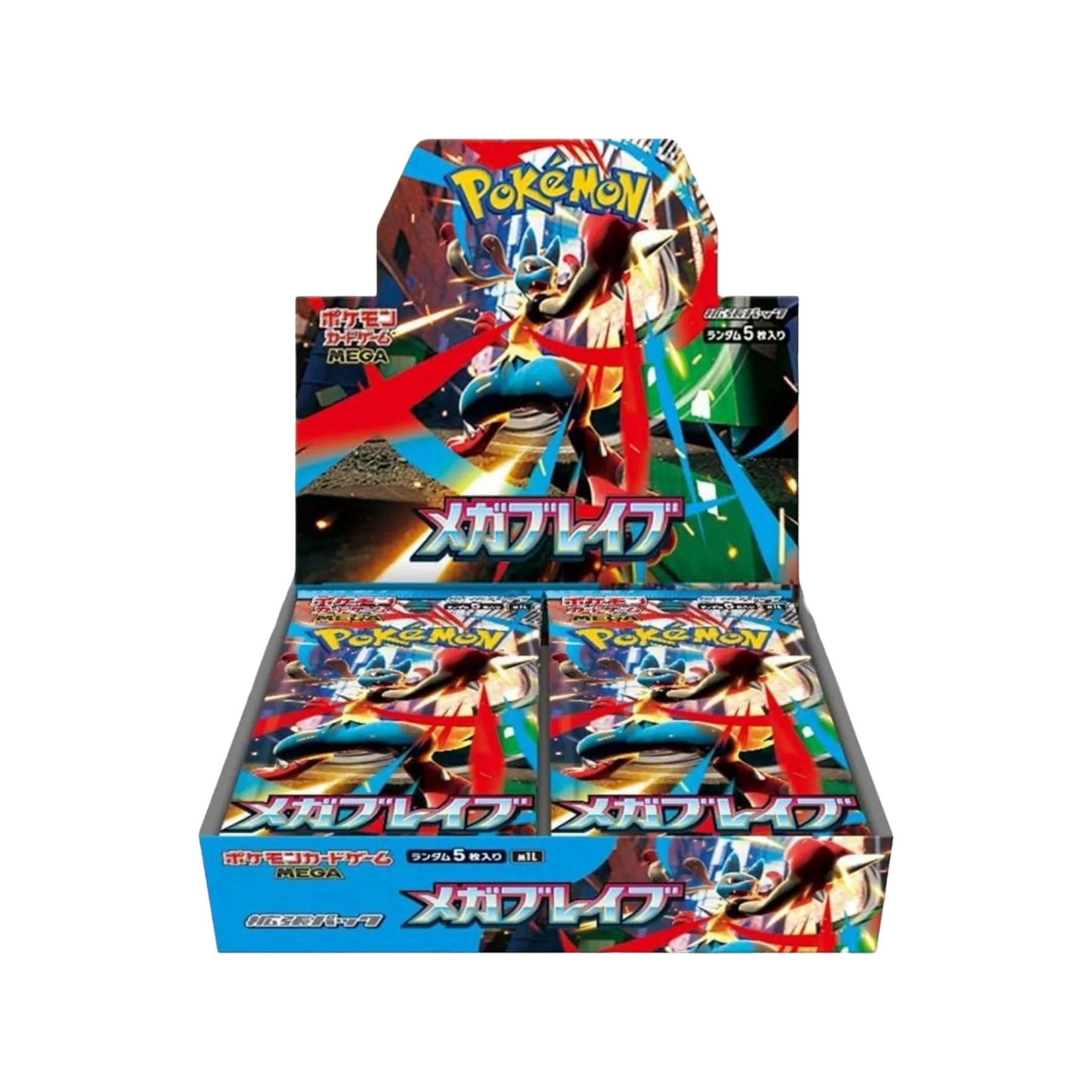 Pokémon TCG: Mega Brave Booster Box M1L – Japanese