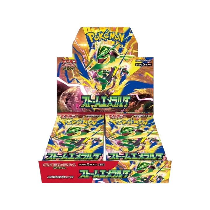 Pokémon TCG: MEGA Storm Emeralda Booster Box M6 - Japanese