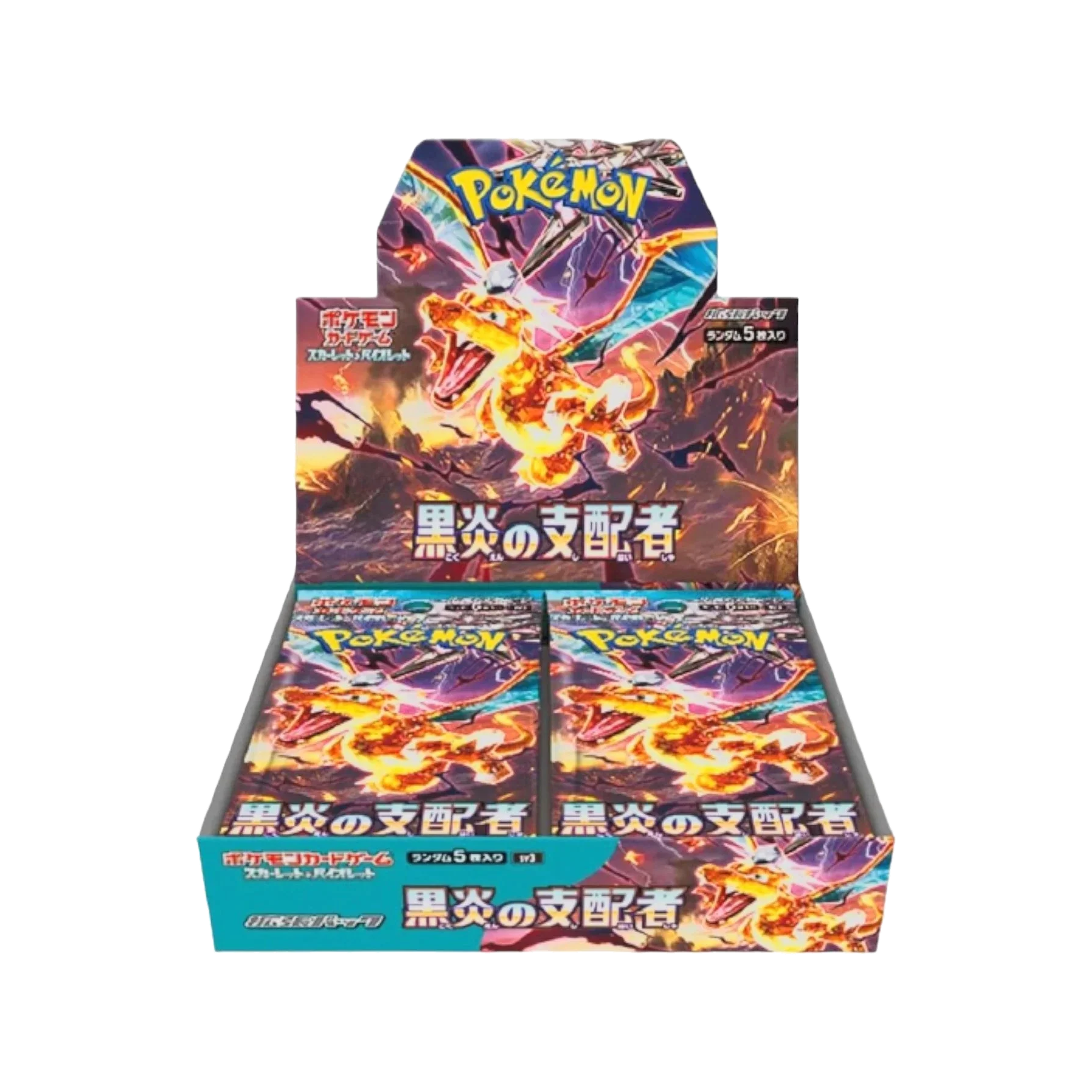 Pokémon TCG: Ruler of the Black Flame Booster Box SV3 - Japanese