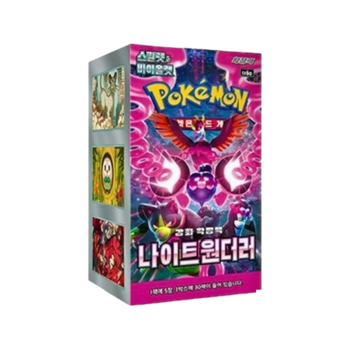Pokémon TCG: Scarlet & Violet - Night Wanderer Booster Box SV6a – Korean