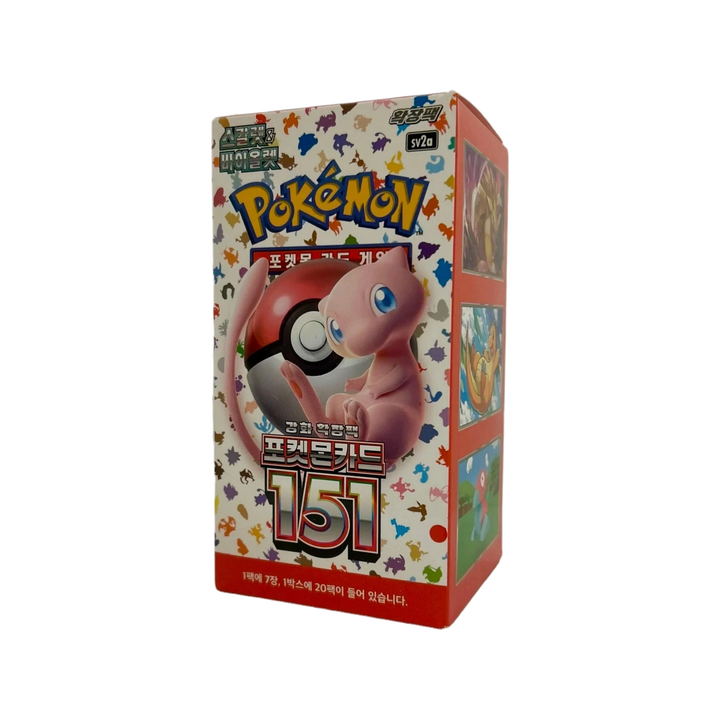 Pokémon TCG: Scarlet & Violet - Pokémon 151 Booster Box SV2A – Korean