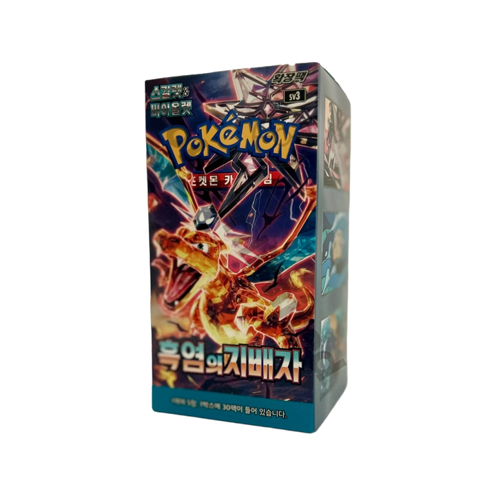 Pokémon TCG: Scarlet & Violet - Ruler of the Black Flame Booster Box SV3 – Korean
