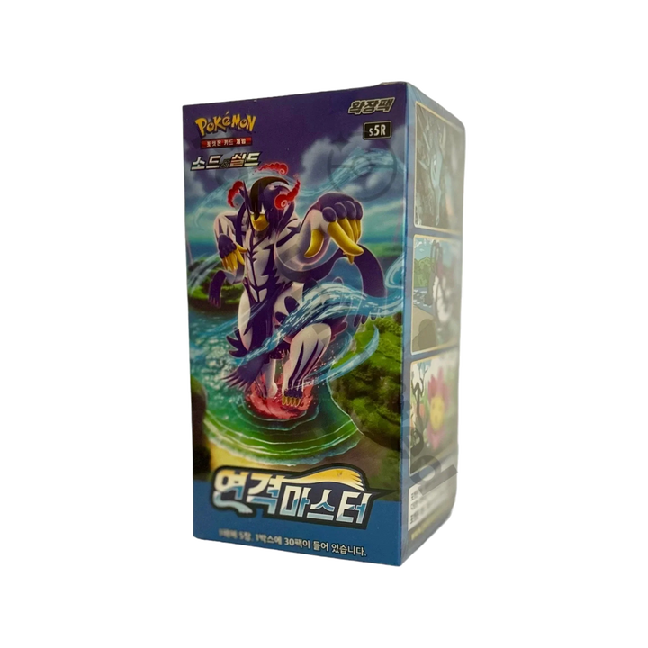 Pokémon TCG: Sword & Shield - Rapid Strike Master Booster Box S5R – Korean