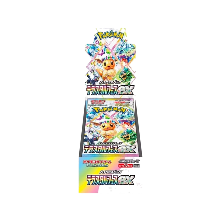Pokémon TCG: Terastal Festival ex Booster Box SV8a - Japanese