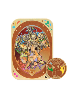 Pokémon TCG: Terastal Gathering Eevee Metal Storage Tin - Simplified Chinese