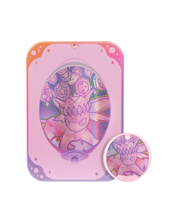 Pokémon TCG: Terastal Gathering Espeon Metal Storage Tin - Simplified Chinese