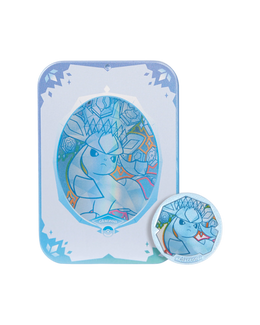 Pokémon TCG: Terastal Gathering Glaceon Metal Storage Tin - Simplified Chinese