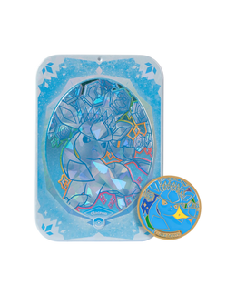 Pokémon TCG: Terastal Gathering Glaceon Metal Storage Tin - Simplified Chinese