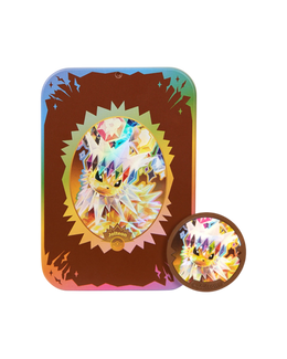 Pokémon TCG: Terastal Gathering Jolteon Metal Storage Tin - Simplified Chinese