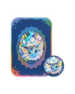 Pokémon TCG: Terastal Gathering Vaporeon Metal Storage Tin - Simplified Chinese