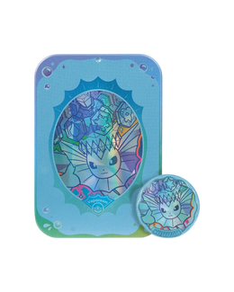 Pokémon TCG: Terastal Gathering Vaporeon Metal Storage Tin - Simplified Chinese