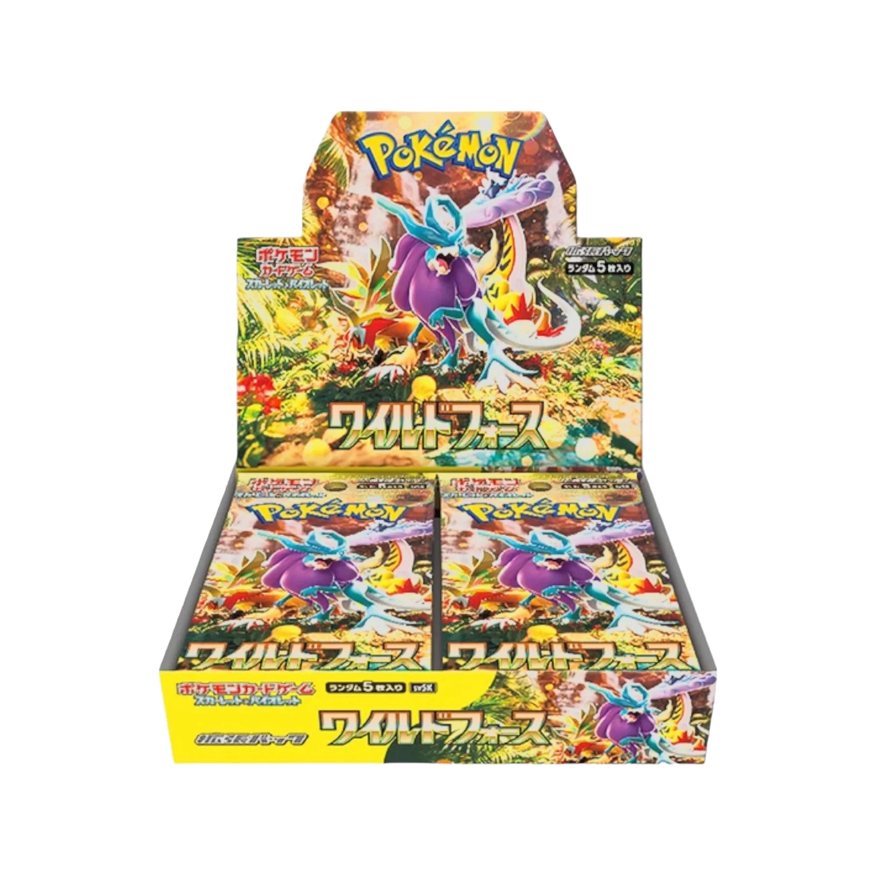 Pokémon TCG: Wild Force Booster Box SV5K - Japanese