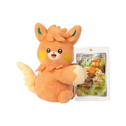 Pokémon: Nuzzle Cheeks Plush Toy Card Display Blind Box - Simplified Chinese