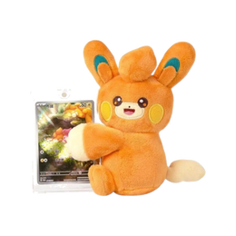 Pokémon: Nuzzle Cheeks Plush Toy Card Display Blind Box - Simplified Chinese