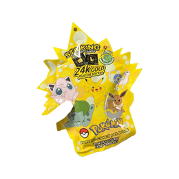 Pokémon: Striking Popping Candy 1 Pack with 24K Gold Sticker - Korean [Discontinued]