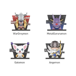POP MART Digimon Adventure Fridge Magnet Series Figures Blind Box