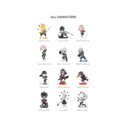 POP MART NARUTO Ninkai Taisen Series Figures Blind Box