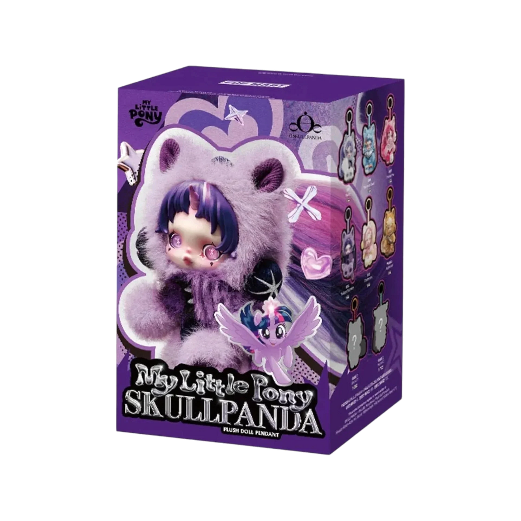 POP MART SKULLPANDA x My Little Pony Series Plush Doll Pendant Blind Box