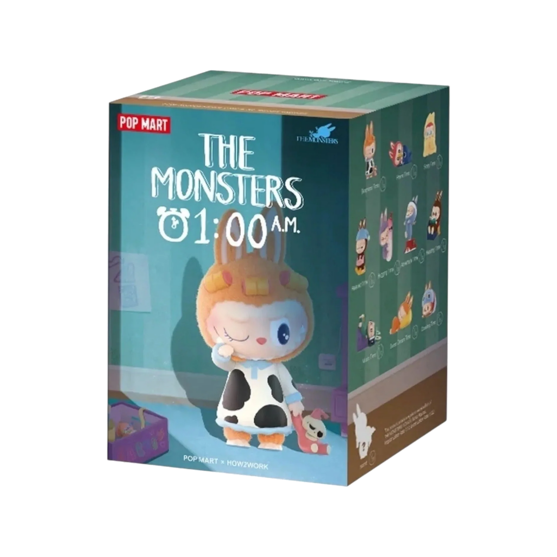 POP MART THE MONSTERS Labubu 1:00 A.M. Series Figures Blind Box