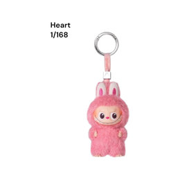 POP MART THE MONSTERS Labubu Pin for Love Vinyl Plush Pendant Blind Box A–M
