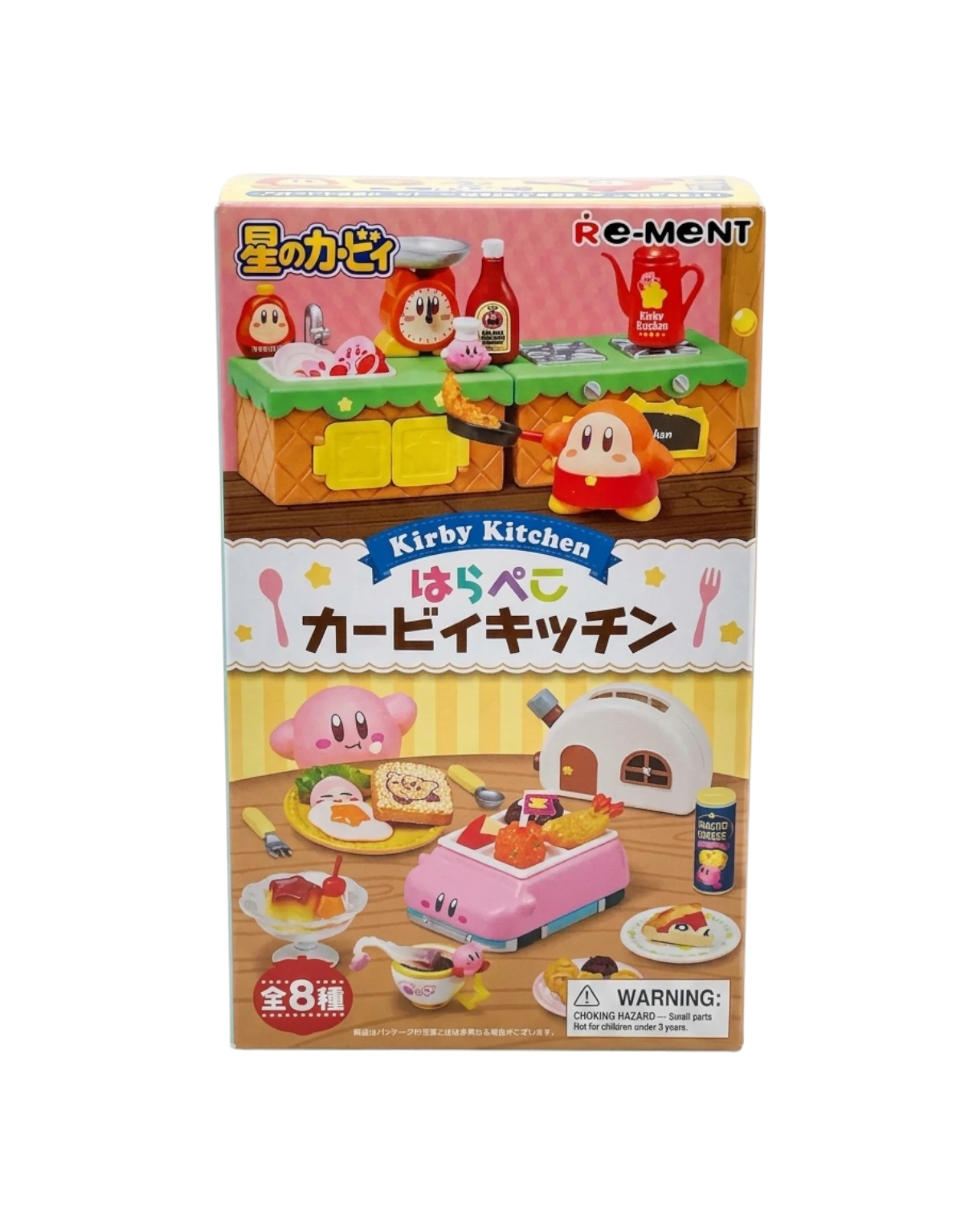 Re-Ment Kirby Hungry Kirby Kitchen Blind Box