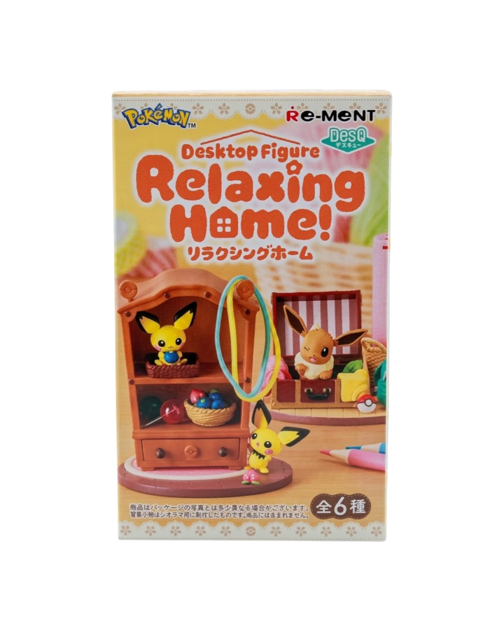 Re-Ment Pokémon DESQ Relaxing Home Blind Box