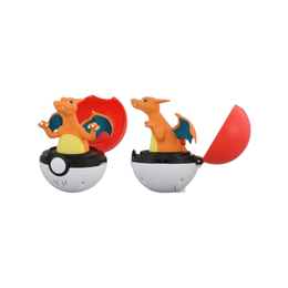 Takara Tomy: Pokémon - Pyoko Punyu "Press & Pop" Charizard Pokeball
