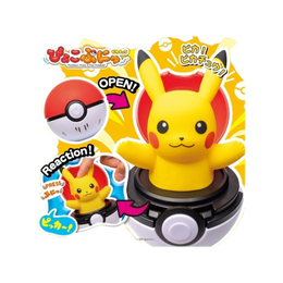 Takara Tomy: Pokémon - Pyoko Punyu "Press & Pop" Pikachu Pokeball