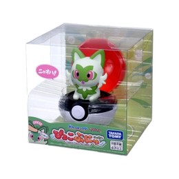 Takara Tomy: Pokémon - Pyoko Punyu "Press & Pop" Sprigatito Pokeball